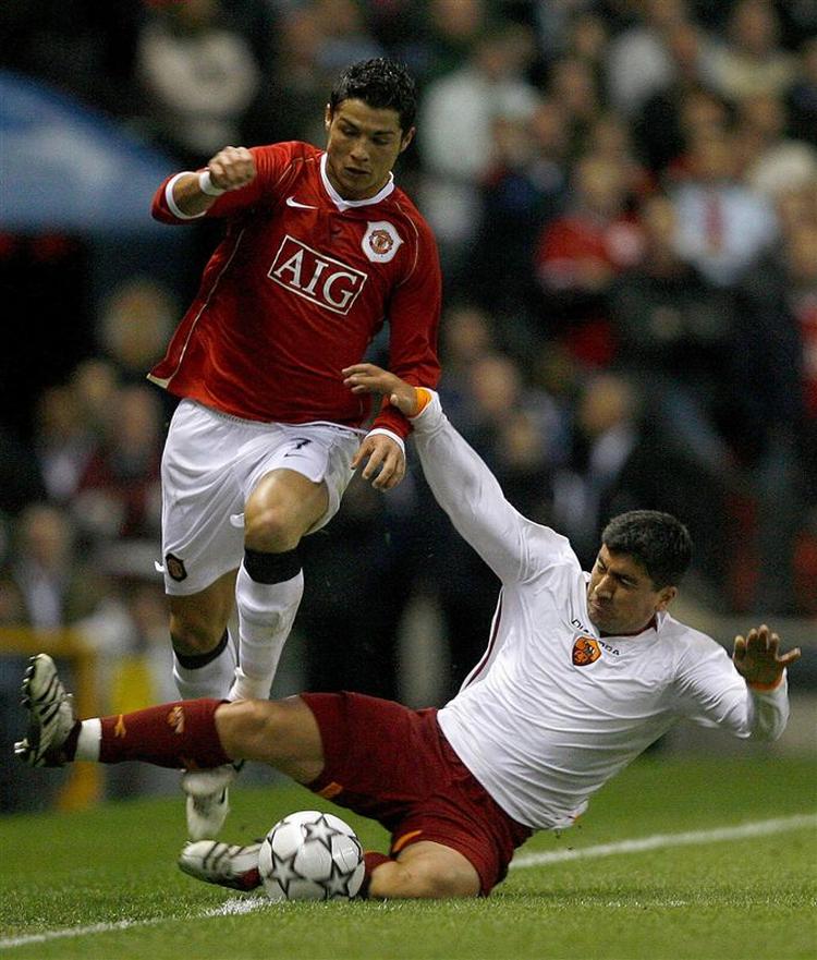 Christiano Ronaldo viste senest storspil i kampen mod Roma. 