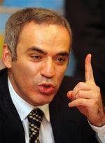 Garry Kasparov anholdt under demonstration i Moskva. 