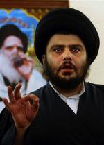 Præsten Moqrada al-Sadr. 