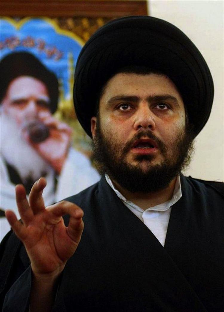 Præsten Moqrada al-Sadr. 