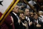 George W. Bush citerede blandt andet fra biblen, da han han talte på Virginia Tech. 