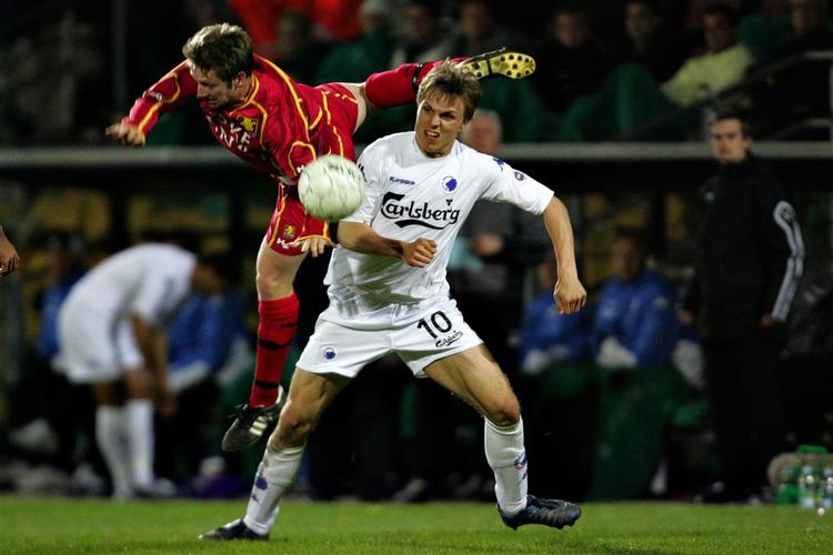 FCK's Jesper Grønkjær blev matchvinder på en lidt mystisk baggrund i Farum. 