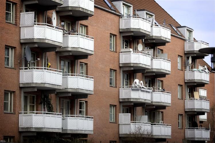 De unge vil godt bo i det, der kaldes ghetto. Her Mjølnerparken på Nørrebro i København. 