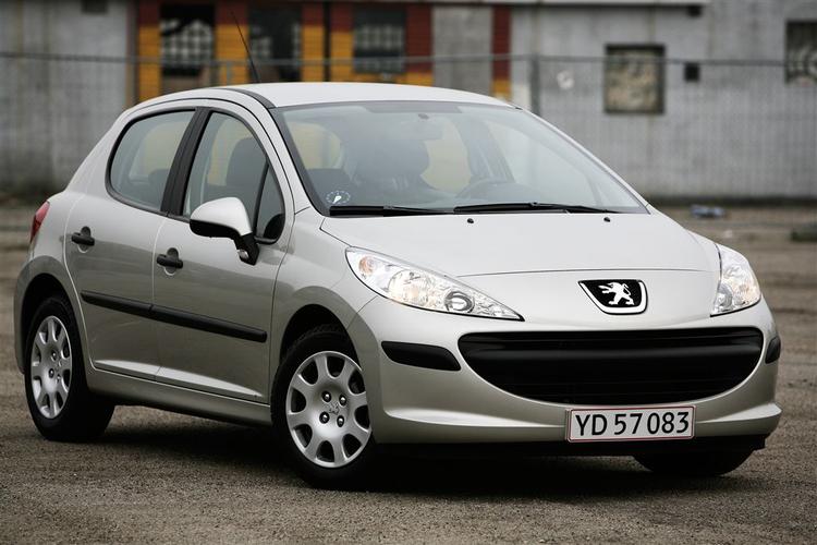 Den blide med dieselmotor: Peugeot 207 1,4 HDI. Foto: Martin Lehmann 