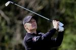 Søren Kjeldsen er fire slag efter den førende franskmand. 