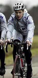 20-årige Thomas Riber-Sellebjerg, her knipset under CSC-træning. 
