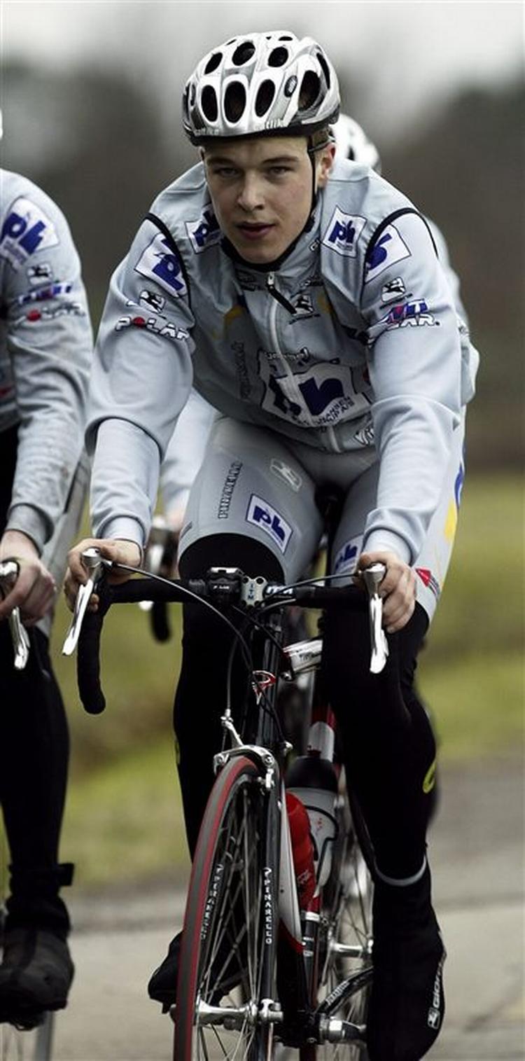 20-årige Thomas Riber-Sellebjerg, her knipset under CSC-træning. 