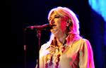 Restitueret. Sundere end tidligere, rask efter en kræftoperation og med enorm lyst og evne til at arbejde med musik er Marianne Faithfull på turné med band. Søndag aften fik Amager Bio besøg.  Foto: Maria Fonfara 