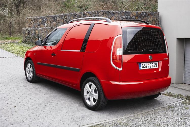 Skoda Praktik - et eksempel på en lilel varevogn, som kunne passe til mange små firmaer. 