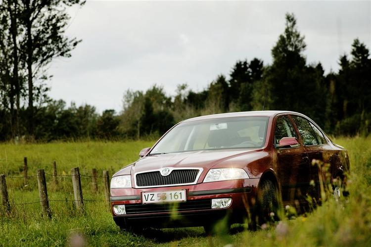 Skoda Octavia - kan blive lidt billigere. 