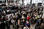 Kaos i Københavns Lufthavn Kastrup onsdag morgen. 