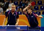 Michael Maze og Finn Tugwell gjorde comeback som doublekonstellation med en sejr over et svensk par. 