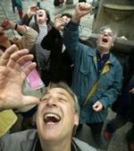 Hvis medlemmerne af den danske latterklub lider af astma, skal de huske deres medicin. - Arkivfoto: Jens Dresling 