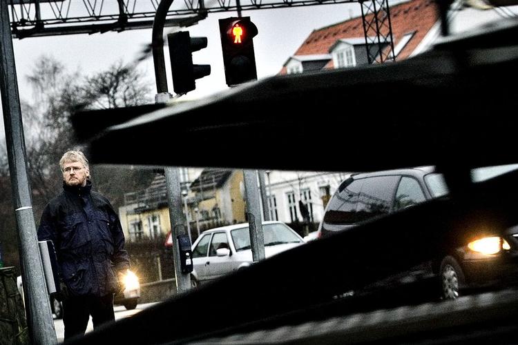 Formanden for Dansk Fodgængerforbund, Mikael le Dous. 