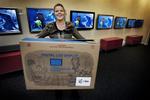 Den største enkeltpost nogensinde på danskernes forbrugerelektronik-regnskab er fladskærme. (Arkivfoto) 