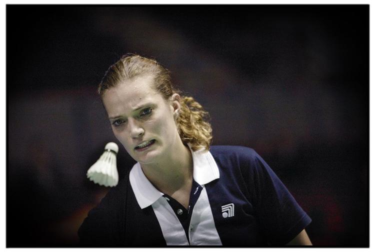 Tine Rasmussen var glad efter sejren, der fulgte lang tids sygdom. Arkivfoto. 