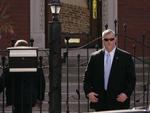 Secret Service holder et vågent øje med præsidentkandidaten Barack Obama. 