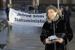 De radikale mister en stor stemmesluger med Khaders udmelding. Her Elsebeth Gerner Nielsen under partikampagne. 
