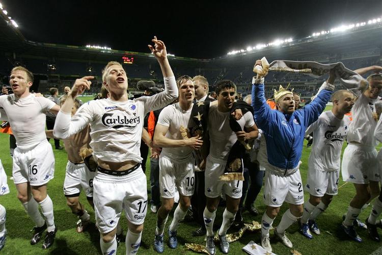 Jesper Grønkjær(10) fik hvad han havde håbet på, i sin første sæson i FC København. fodbold. 