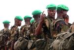 Den afrikanske fredsstyrke blev sendt til Darfur med kinesisk opbakning. 