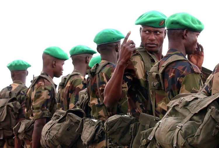 Den afrikanske fredsstyrke blev sendt til Darfur med kinesisk opbakning. 