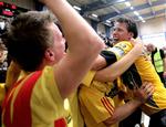Håndbold. Herrer: 3. DM-semifinale KIF Kolding - GOG Svendborg TGI 29-30