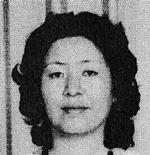 Det er småt med billeder af kendte kvindelige spioner. Nok fordi det er yderst sjældent, at de bliver opdaget og fanget. En af de mere berømte spionkvinder er nordkoreanske Yoko Kinoshita, der er efterlyst for at have bortført to små børn i 1973 og taget dem med til Nordkorea. 