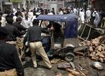 APTOPIX Pakistan Explosion