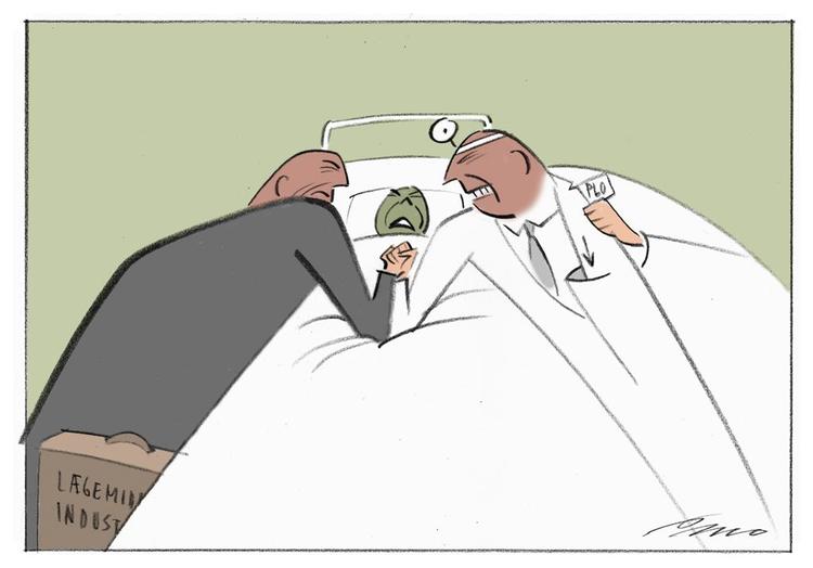 Læger og medicinalindustrien kæmper om patienterne. 