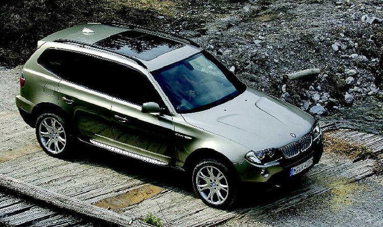 BMW X3 hører til den type af firehjulstrækkere, der kun er terrængående i behersket grad. Foto: BMW 