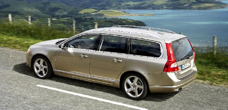 Volvo har stort set bevaret stilen i V70 uændret. Foto: Volvo 