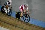 Mie Bekker Lacota sikrede Danmark den første medalje i banecykling for kvinder. 