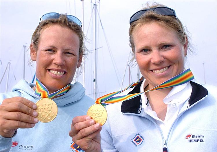 Michaëla (tv.) og Susanne Ward vandt medaljer ved både VM og EM, men det lykkedes aldrig at få en medalje ud af deres tre OL-deltagelser. 