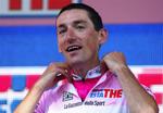 Marco Pinotti blev nummer to på dagens etape. En placering, der indbragte ham førertrøjen. 