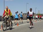 Den mandlige vinder af Copenhagen Marathon blev kenyaeren Julius Mutai. 