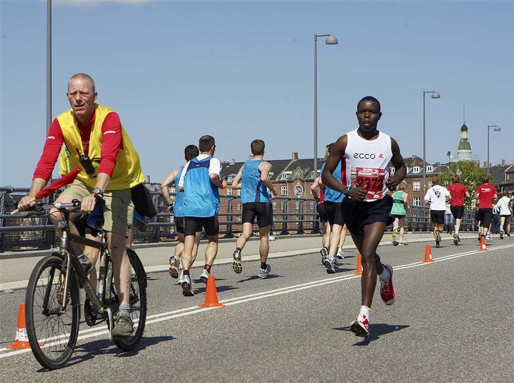 Den mandlige vinder af Copenhagen Marathon blev kenyaeren Julius Mutai. 