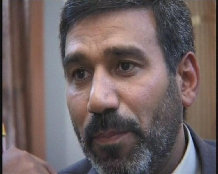 Videograb fra TV 2 af Ahmad Lafta, der fejlagtigt har været  anholdt i Irak. 