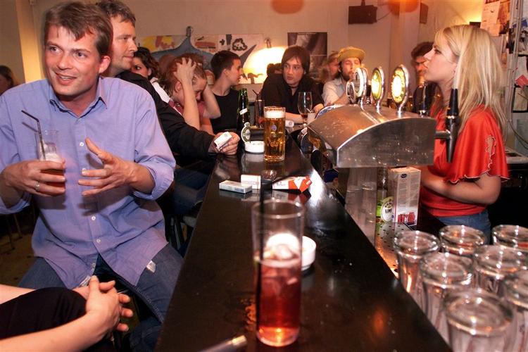 Riesen er pakket hver weekend. 