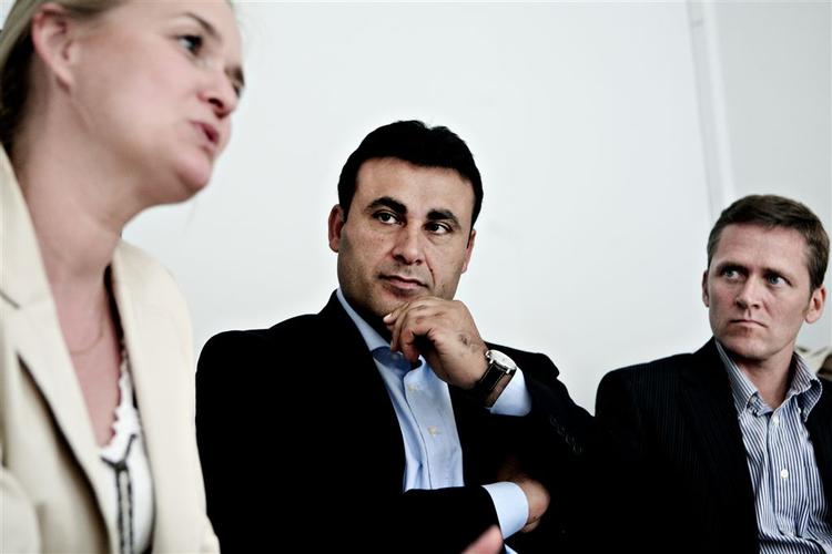 Det nye parti Ny Alliance kommer nu med de første udenrigspolitiske meldinger. Fra venstre Gitte Seeberg, Naser Khader og Anders Samuelsen. 