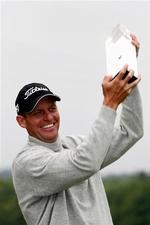 Anders Hansen kan med lidt held få adgang til næste måneds US Open via dagens sejr i PGA Championship. 