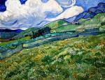 ’Landskab  fra Saint-Remy’, som siden 1915 har hængt på Glyptoteket, er et af de sjældne malerier af Vincent van Gogh  som kan beses på danske museer. Nu kræver Statens Museum for Kunst  billedet tilbage. 