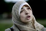 Asmaa Abdol-Hamid til Grundlovsdag i Frederiksund. 