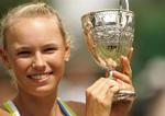 Caroline Wozniackis seneste kamp i Wimbledon var finalen i juniorturneringen, som hun vandt i 2006. 