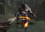 Actionniveauet og tempoet er konstant skyhøjt i 'God of War II', der dog ikke overgår sin forgænger, men matcher den. 