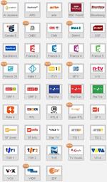 Al Jazeera, CNN, BBC og MTV for at nævne nogle af dem, der er i støbeskeen. 