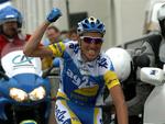 Christophe Moreau jubler efter sejren på 4. etape. 