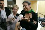 Marianne Jelved  er glad, sagde hun efter at have overladt lederskabet af Det Radikale Venstre til Margrethe Vestager. 
