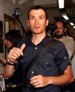 Ivan Basso var selv til stede, da dommen blev afsagt i Rom. 