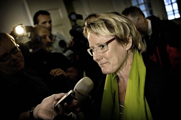 »Ja, jeg er noget skeptisk. Det er jeg«, siger Bente Sorgenfrey om udsigten til en aftale med regeringen. 