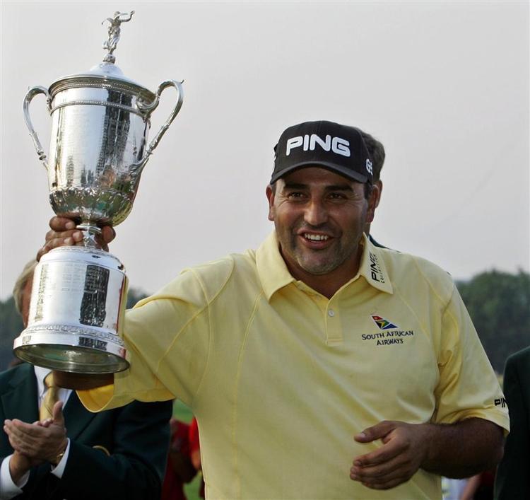 Argentineren Angel Cabrera blev den første sydamerikanske vinder af US Open. 